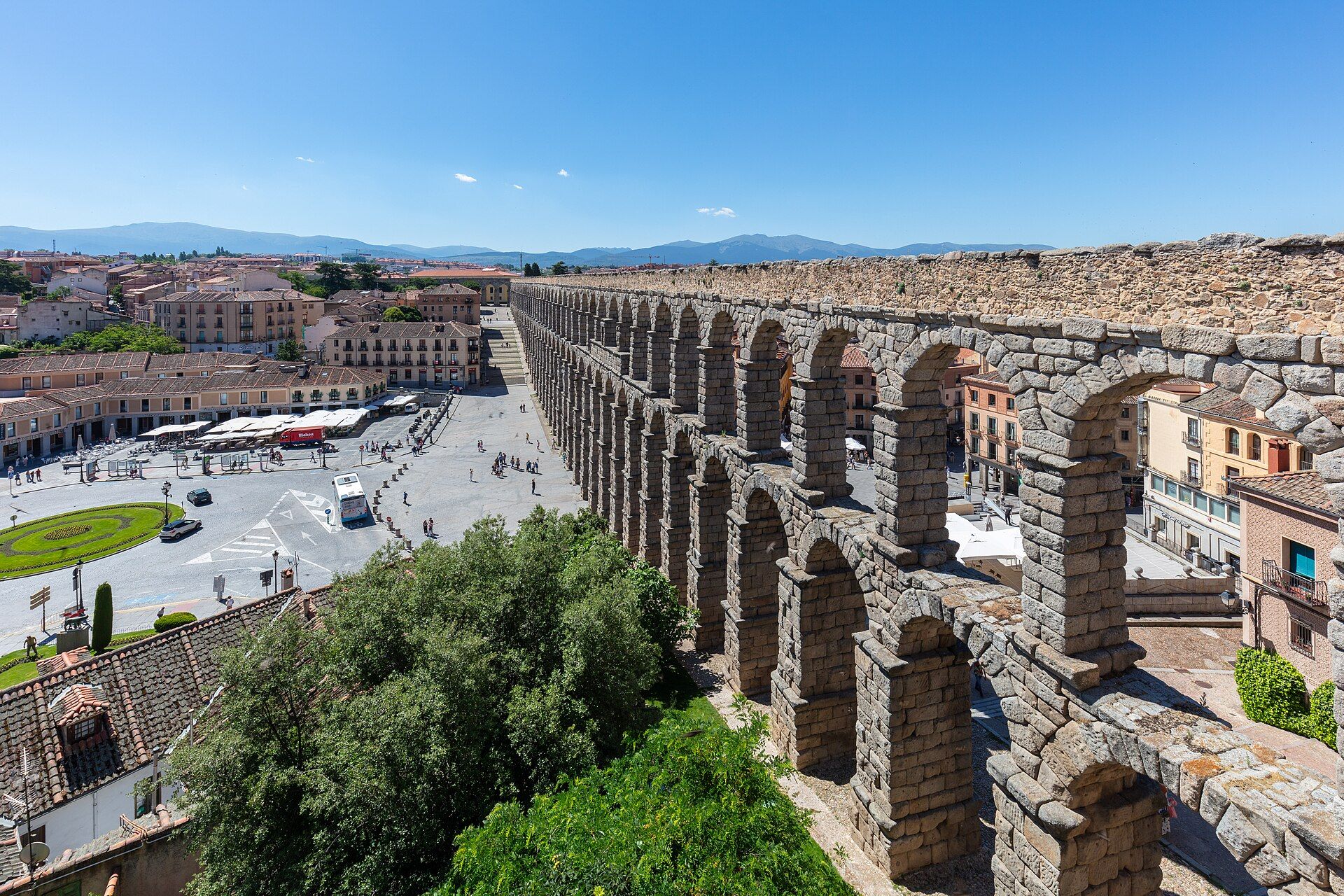 Roman aqueduct of Segovia